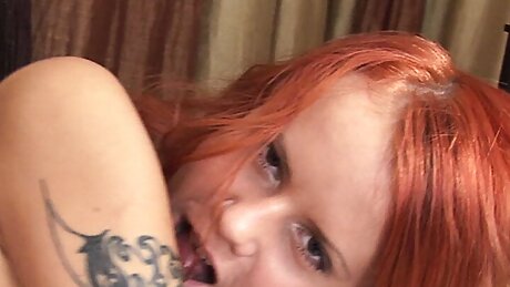 rothaarige will nach der rasur analfick