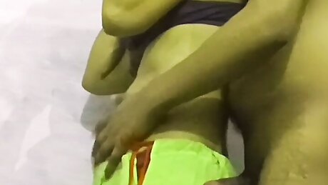 Romantic scene with bhabhi