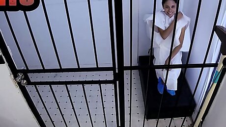 Sfw Non-Nude Bts From Sandra Chapelle's The New Immigration Policy, Bloopers And Fantasies, Film At Captivecliniccom