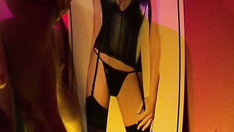 Sexy whores fuck some randy dudes in a strip club