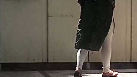 Sangeeta Goes To Unisex Public Toilet And Gets Hot Seeing Males Pissing There (Dirty Erotic Hindi Audio)