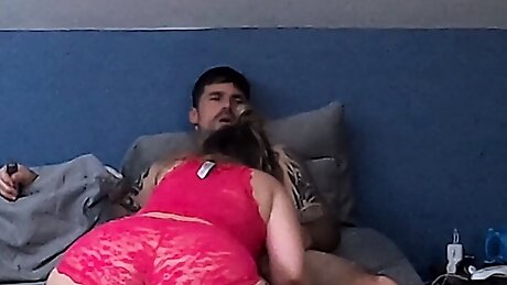 Lexi in a sexy red top