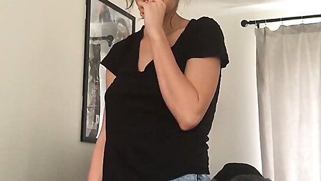 I made my cleaner dress up like a slutty maid