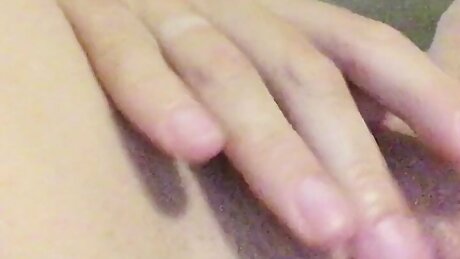 A Spanish Girl Is Masturbating And Her Boyfriend Helps Her With His Finger To Get Pleasure