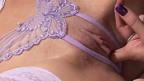 Blonde And Brunette Lesbians Fill Each Other's Holes With Toys