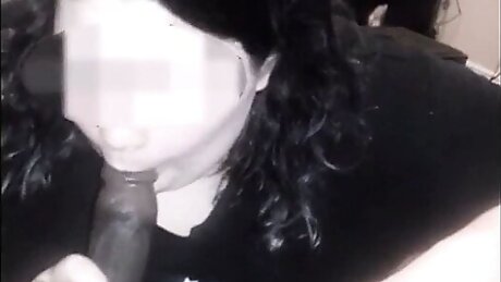 Chubby Fat Friend Sucks and Jerks me till I Nut