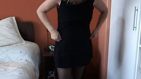 I dress in erotic lingerie to go to work