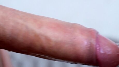 Deep blowjob close-up from charming MariMoore