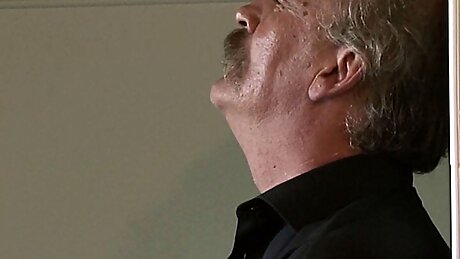 Finding cheating gf filled with old dad's cum