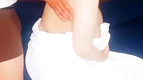 Egyptian Mama Gets Big Ass And Big Tits Massaged With Stepson&rsquo;s Big Muslim Cock