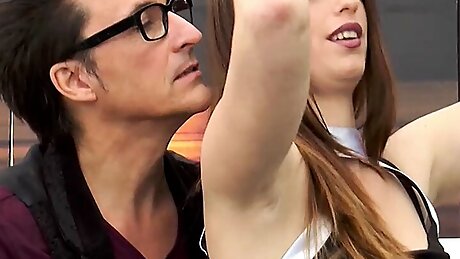 Marie Skyler takes two big cocks