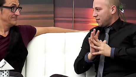 Marie Skyler takes two big cocks