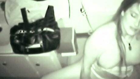 Blonde Fingering Her Pussy In Comfort Room