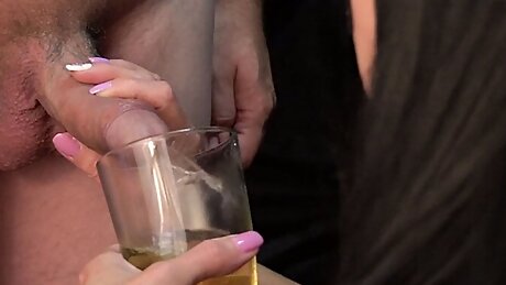 I Drink My Man&rsquo;s Juice. I Drink A Cocktail From His Amazing Urine With A Drop Of Semen From Arousal.